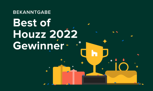 Bekanntgabe der „Best of Houzz“-Awards für 2022