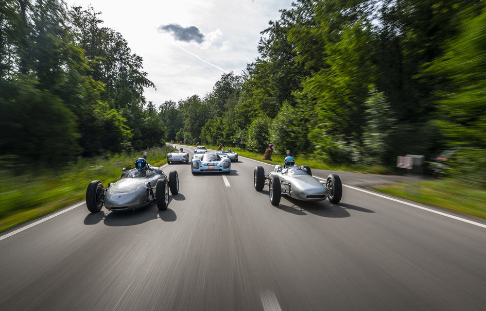 Legendäre Fahrzeuge aus dem Porsche Museum beim „Solitude Revival“