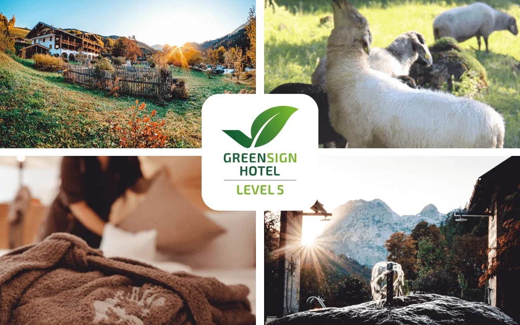 Berghotel Rehlegg setzt Massstäbe: Nachhaltigkeits-Zertifizierung mit höchstem Greensign Hotel Level 5