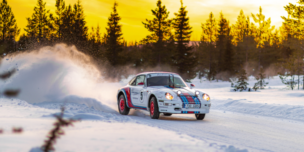 Let’s go sideways! – Drifting air-cooled Porsches on ice