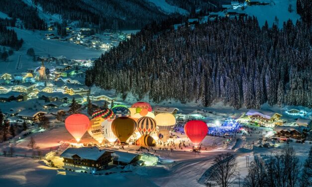 Nacht der Ballone am 13. Jänner / 50 Ballonteams aus 15 Nationen in Filzmoos