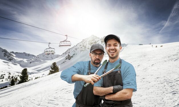 Streetfood Festival im Schnee: Sonnenskilauf kombiniert mit bestem Essen im Skigebiet Nauders