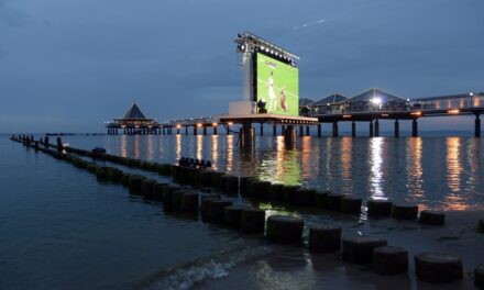 Public Viewing am Ostseestrand auf Usedom