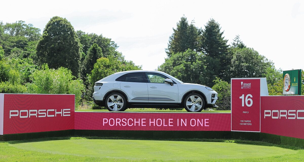 Porsche ermöglicht Golf-Erlebnis der Spitzenklasse bei The Amundi Evian Championship