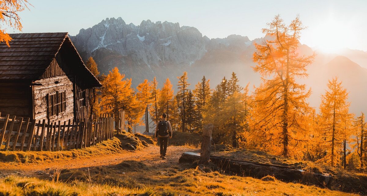 Herbstleuchten im Land der Berge