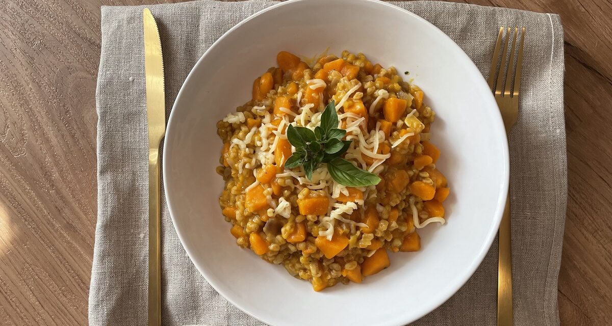 Rezepttipp: One-Pot Kürbis-Dinkel-Risotto